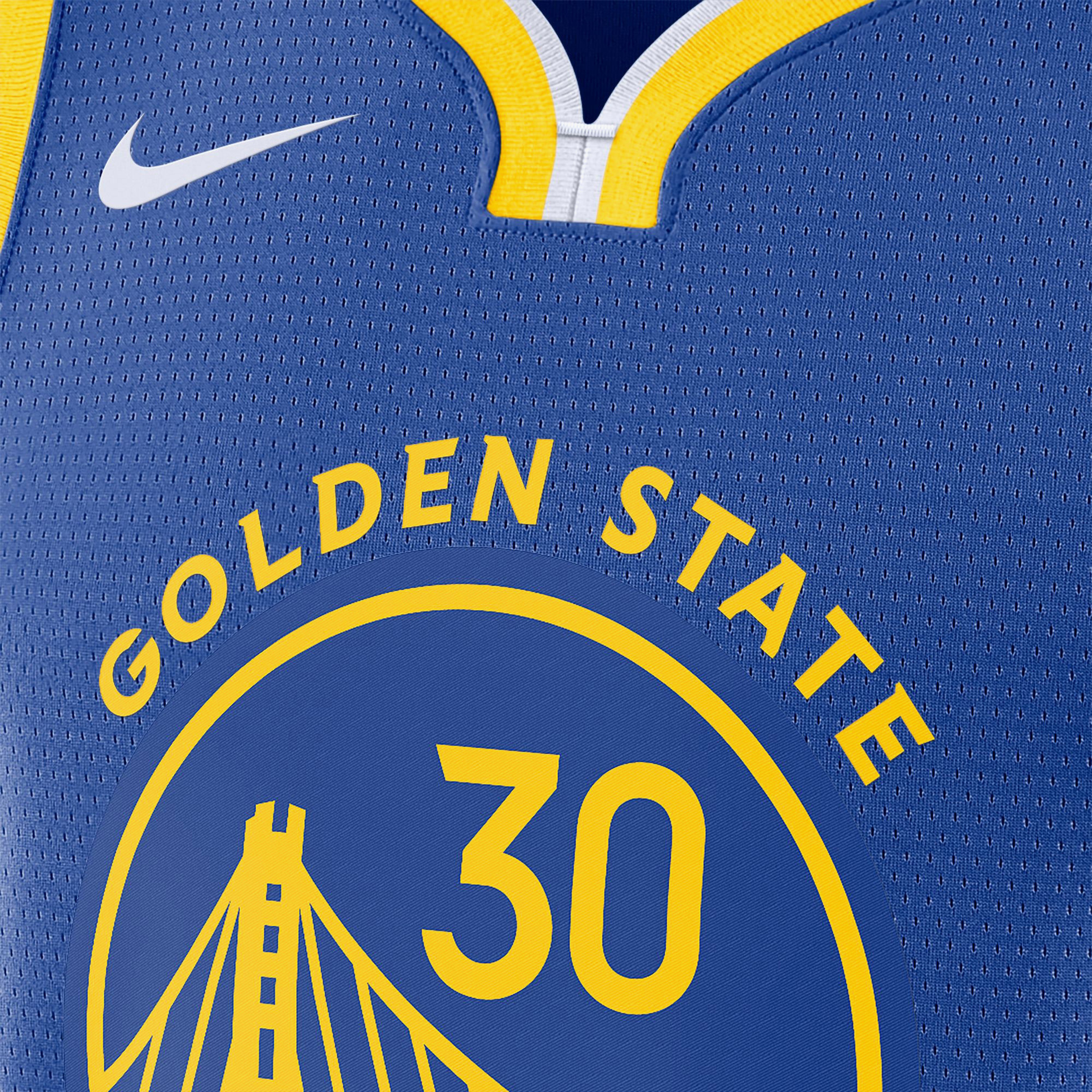 Nike Golden State Warriors Icon Erkek Mavi Basketbol Forması