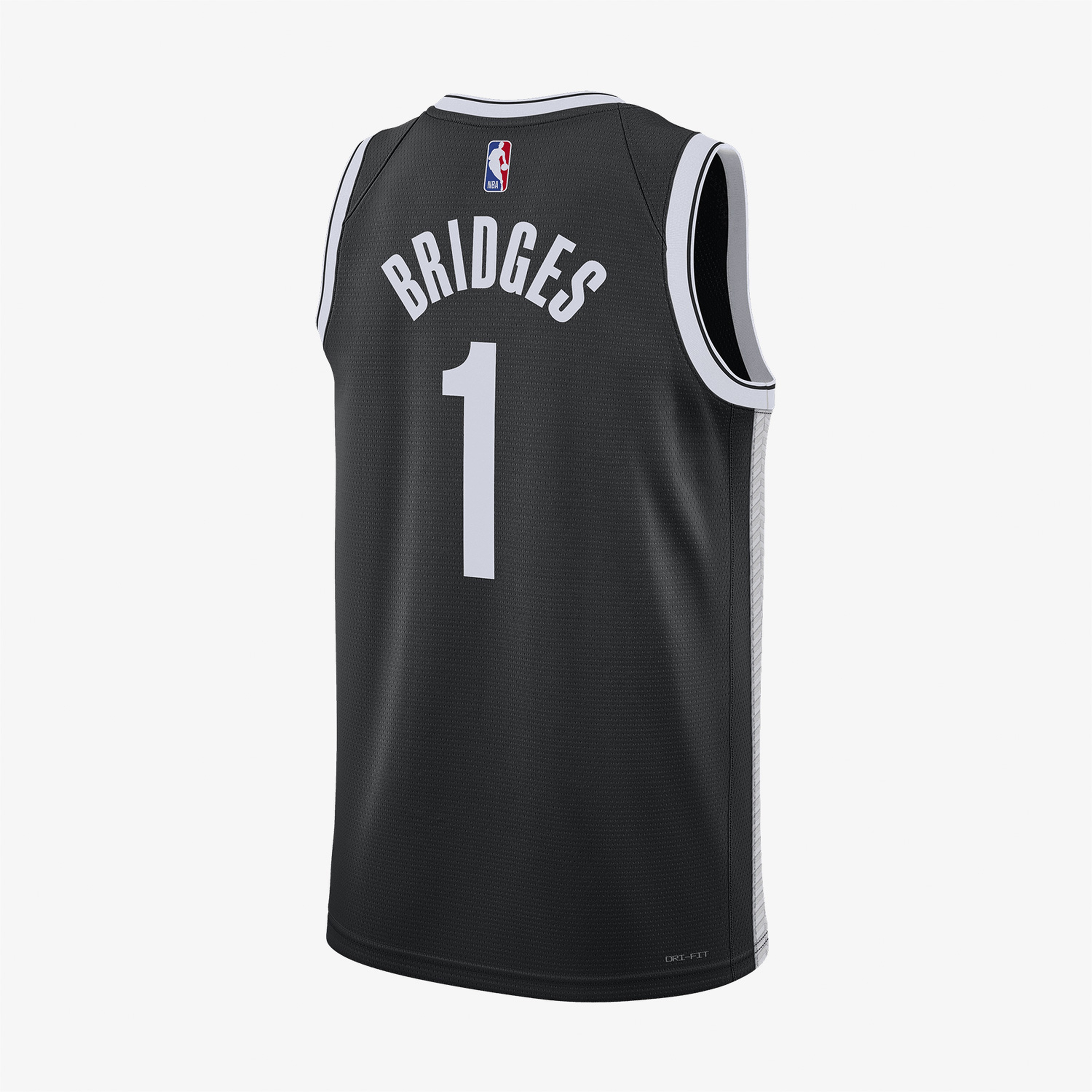 Nike Brooklyn Nets Swingman Icon Erkek Siyah Basketbol Forması