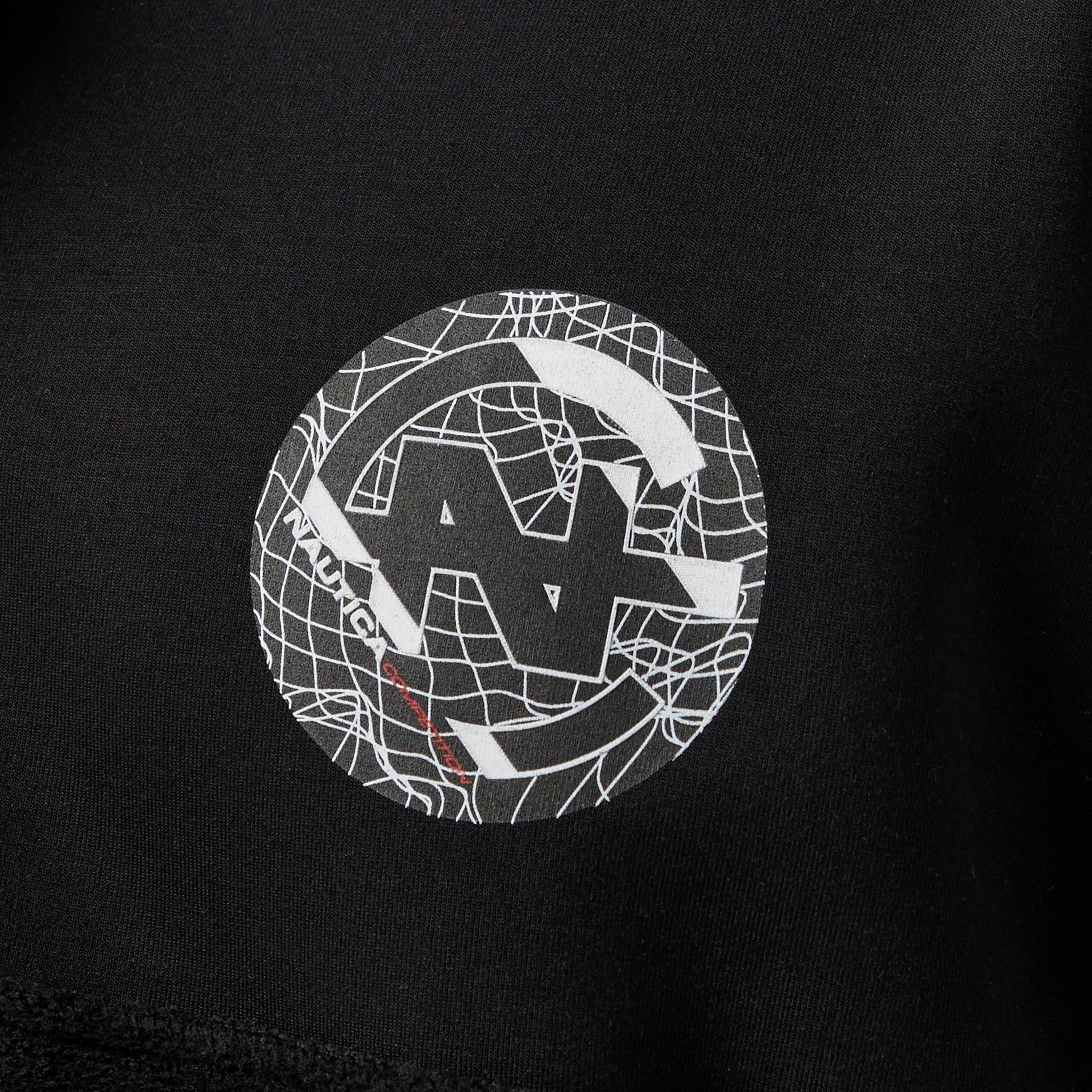 Nautica Erkek Siyah Regular Fit Sweatshirt