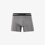 Nautica Erkek Gri Standart Fit 3'lü Boxer