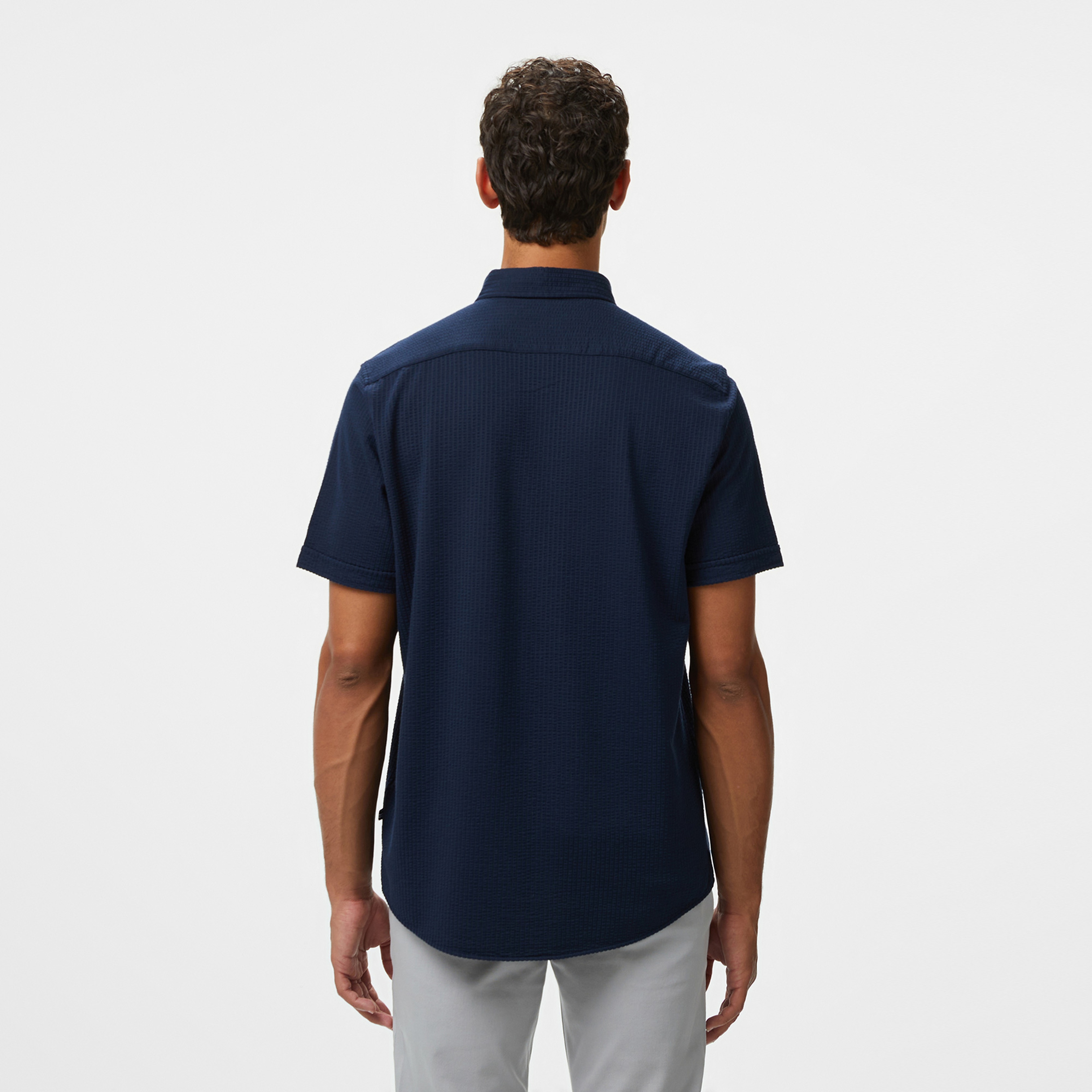 Nautica Erkek Lacivert Classic Fit Gömlek