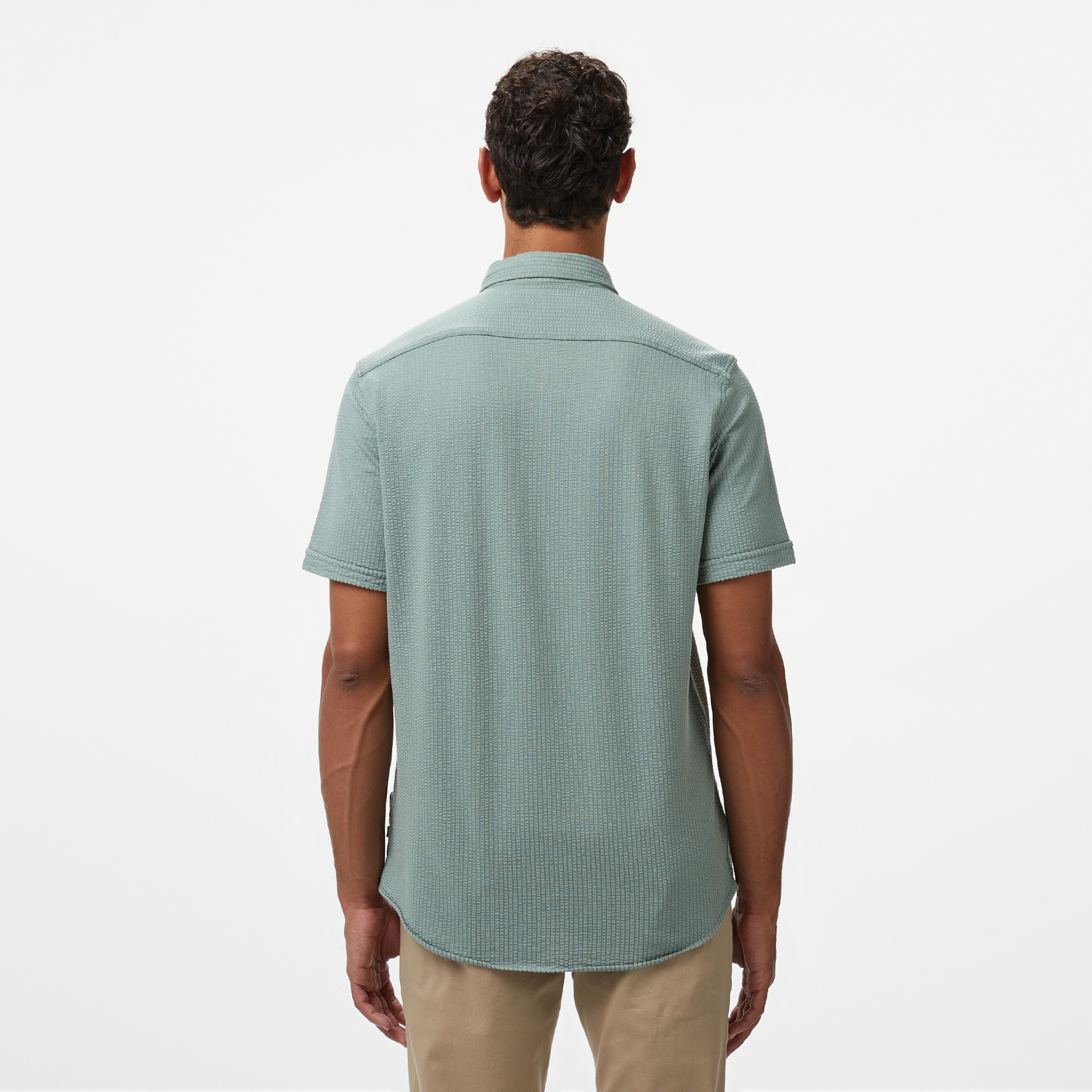 Nautica Erkek Yeşil Classic Fit Gömlek