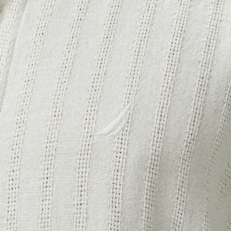 Nautica Erkek Bej Classic Fit Gömlek