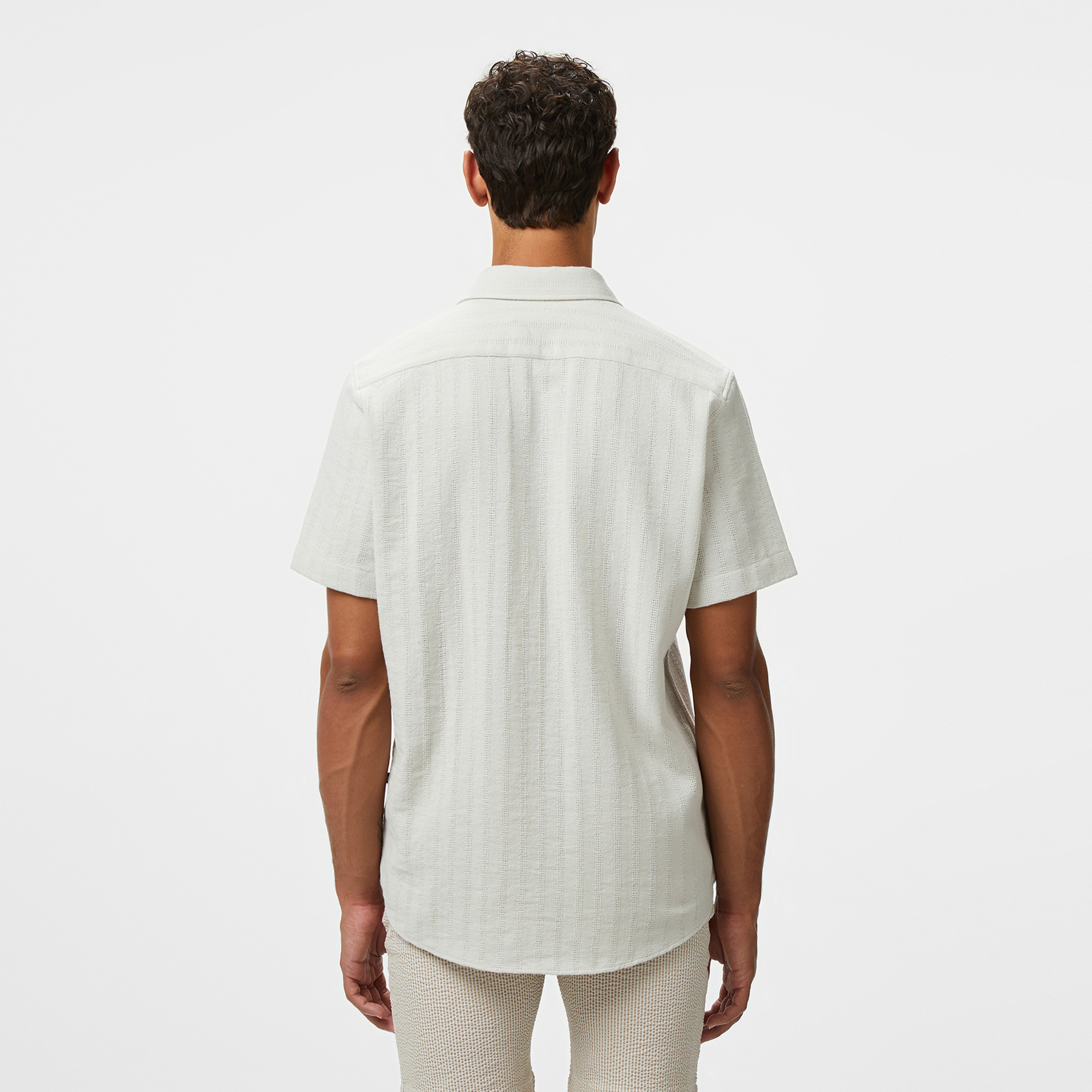 Nautica Erkek Bej Classic Fit Gömlek