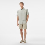 Nautica Erkek Yeşil Classic Fit Çizgili Gömlek