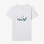 Nautica Erkek Çocuk Beyaz Regular Fit Baskılı T-Shirt