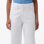 Nautica Kadın Beyaz Straight Fit Pantolon