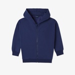 Nautica Kız Çocuk Lacivert Standart Fit Kapüşonlu Sweatshirt