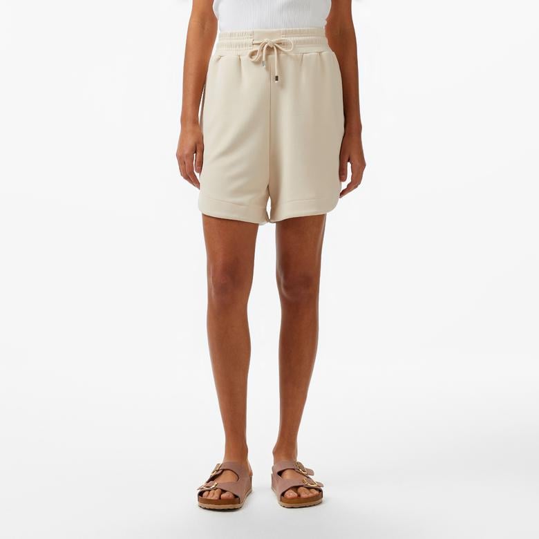 Nautica Kadın Krem Regular Fit Şort