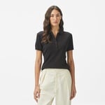 Nautica Kadın Siyah Regular Fit Polo Yaka T-Shirt