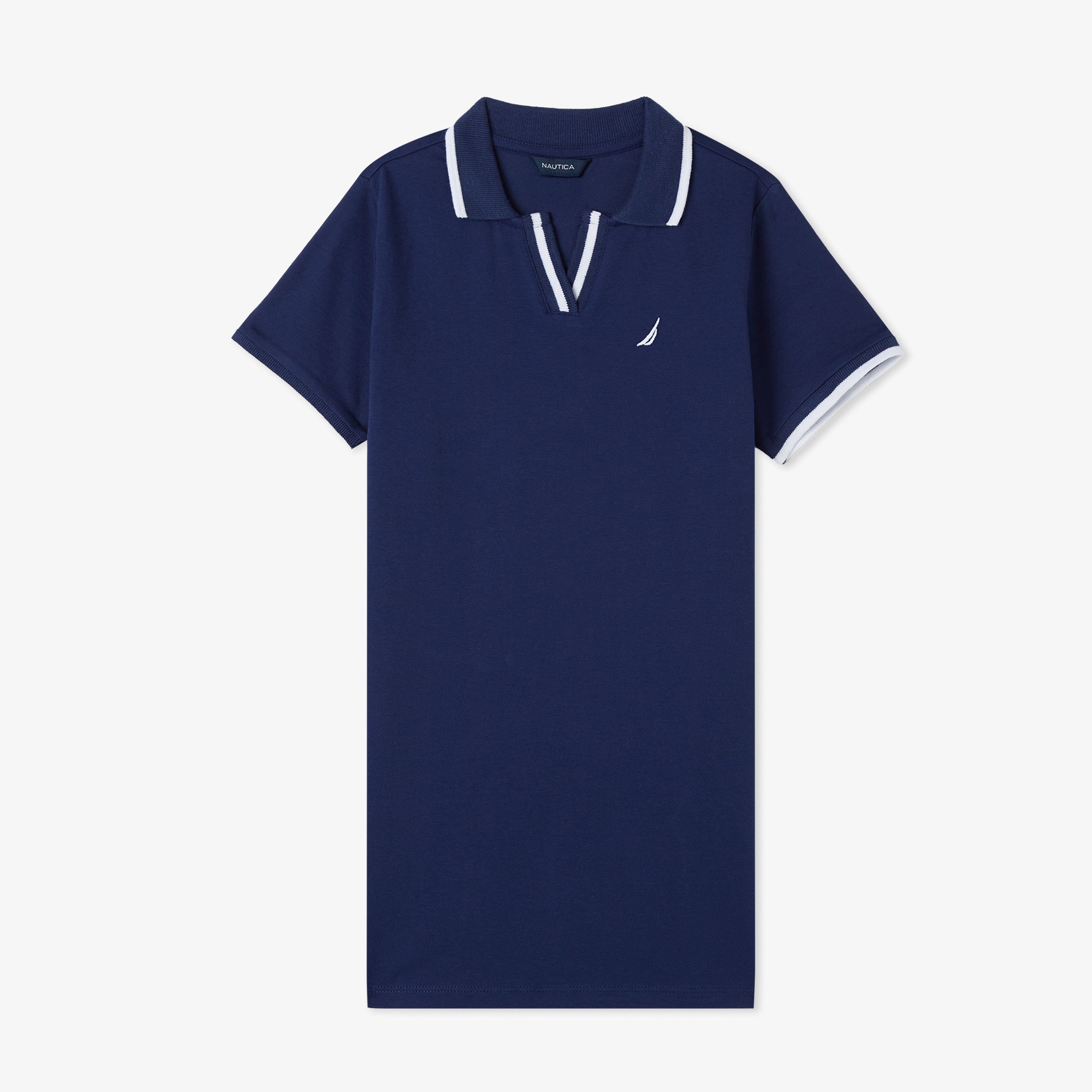 Nautica Kız Çocuk Lacivert Standart Fit Elbise