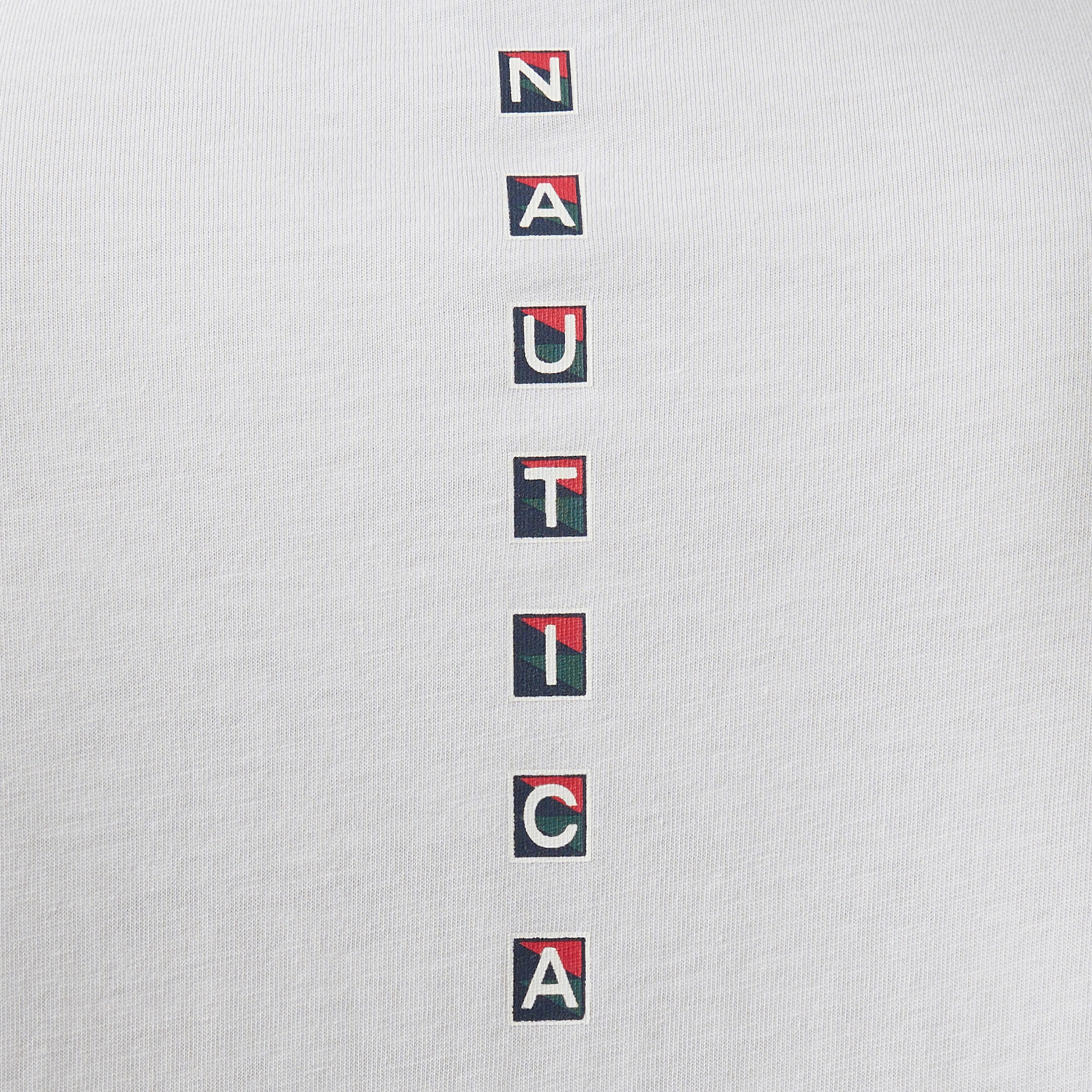 Nautica Erkek Beyaz Regular Fit T-Shirt