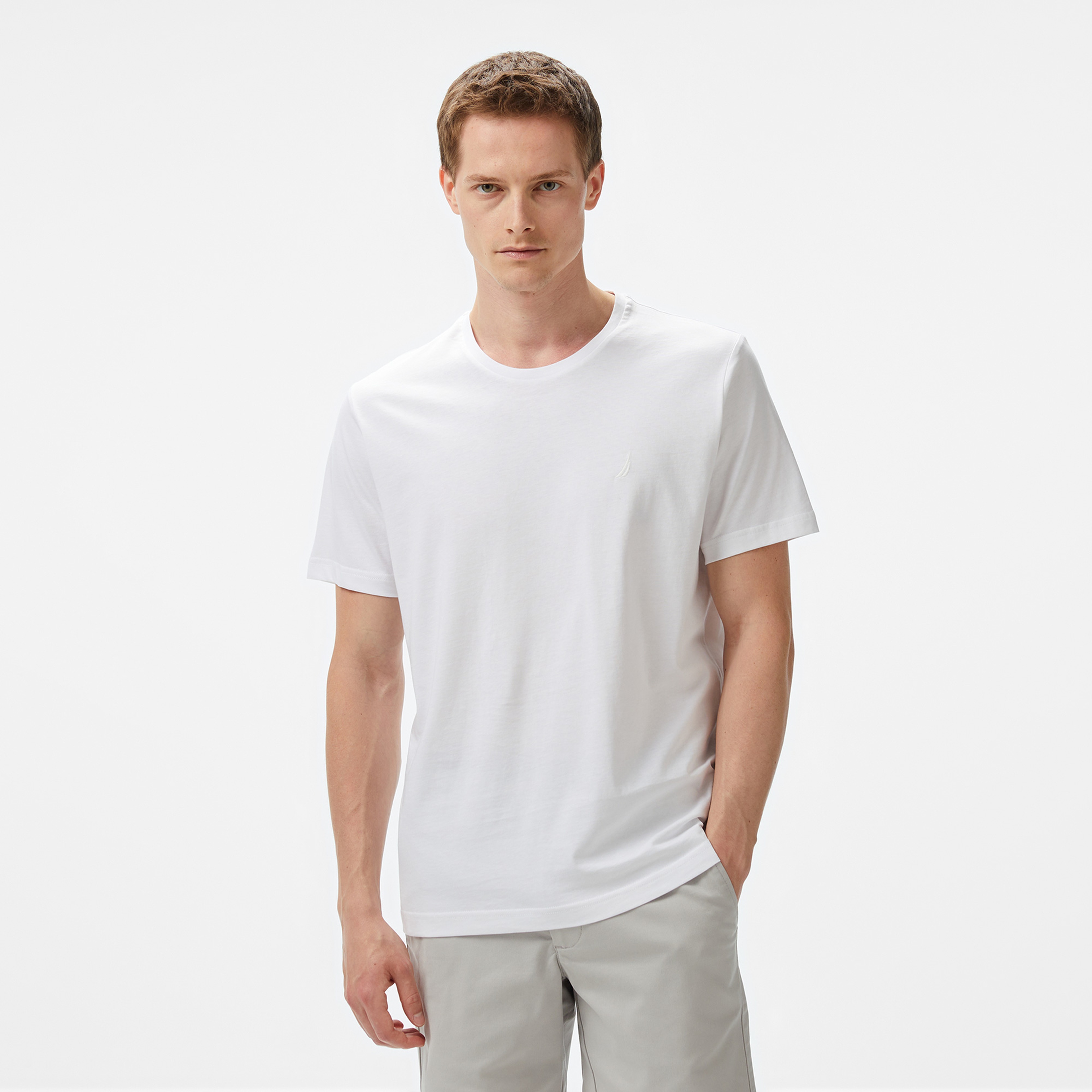 Nautica Erkek 3'lü Regular Fit T-Shirt