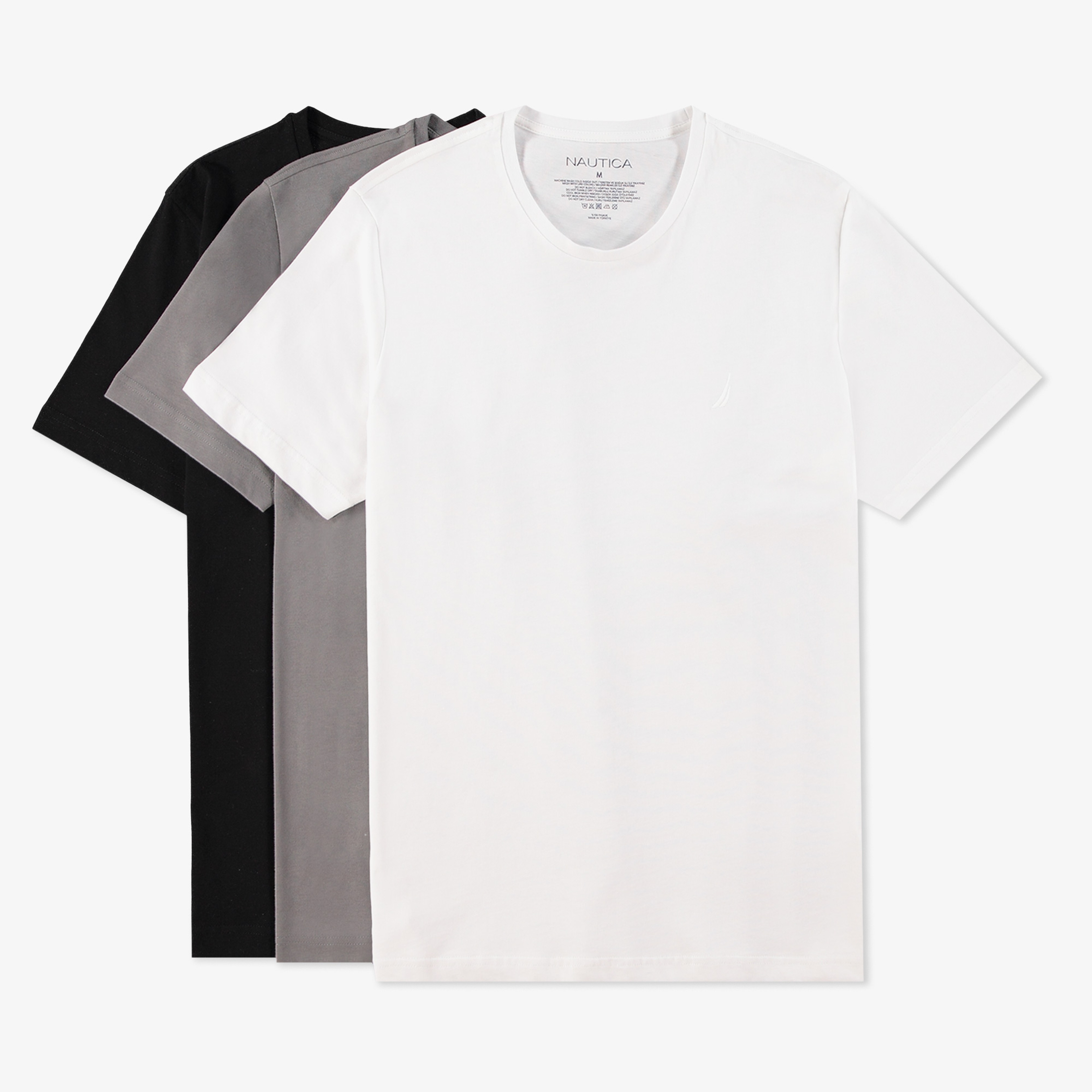 Nautica Erkek 3'lü Regular Fit T-Shirt