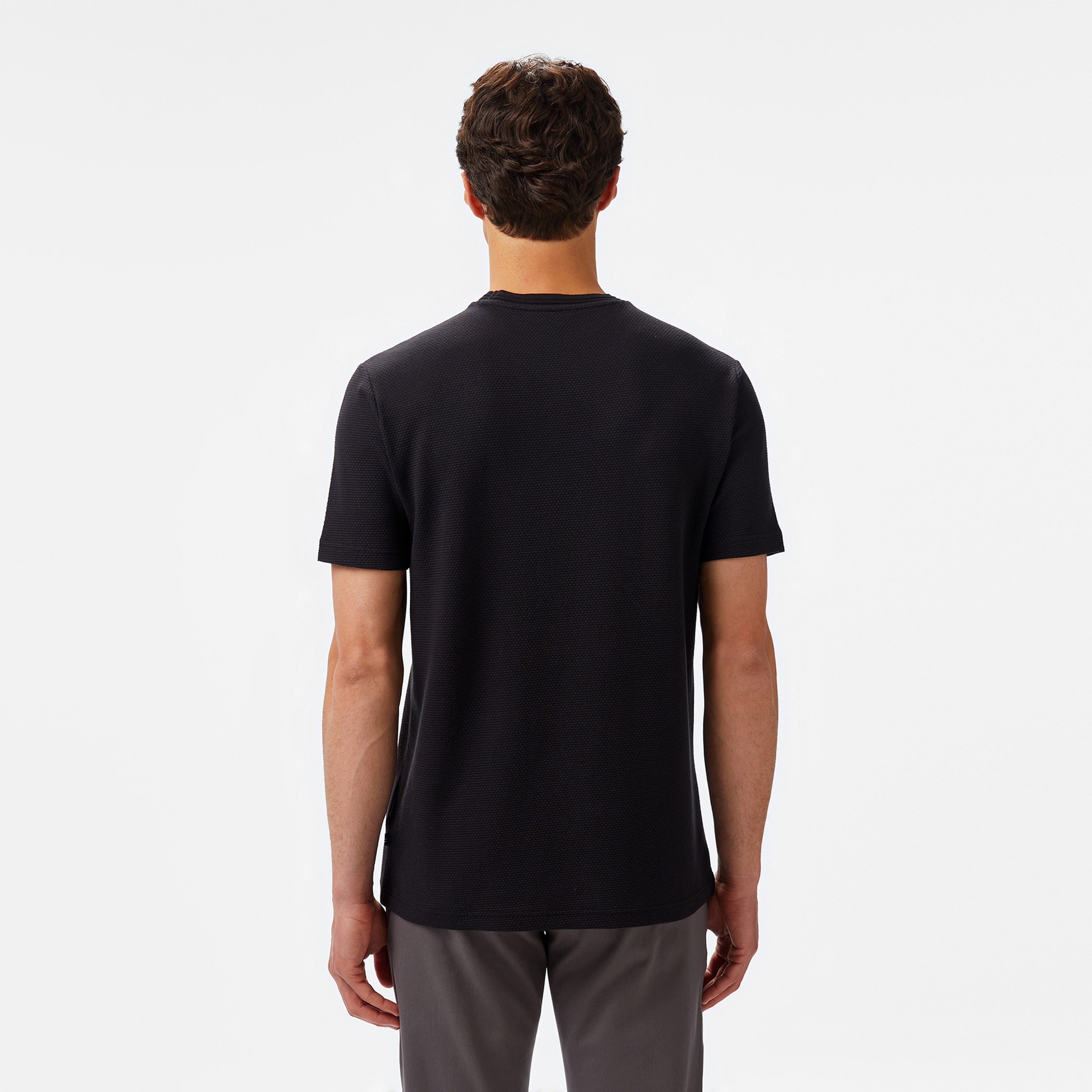 Nautica Erkek Siyah Regular Fit T-Shirt