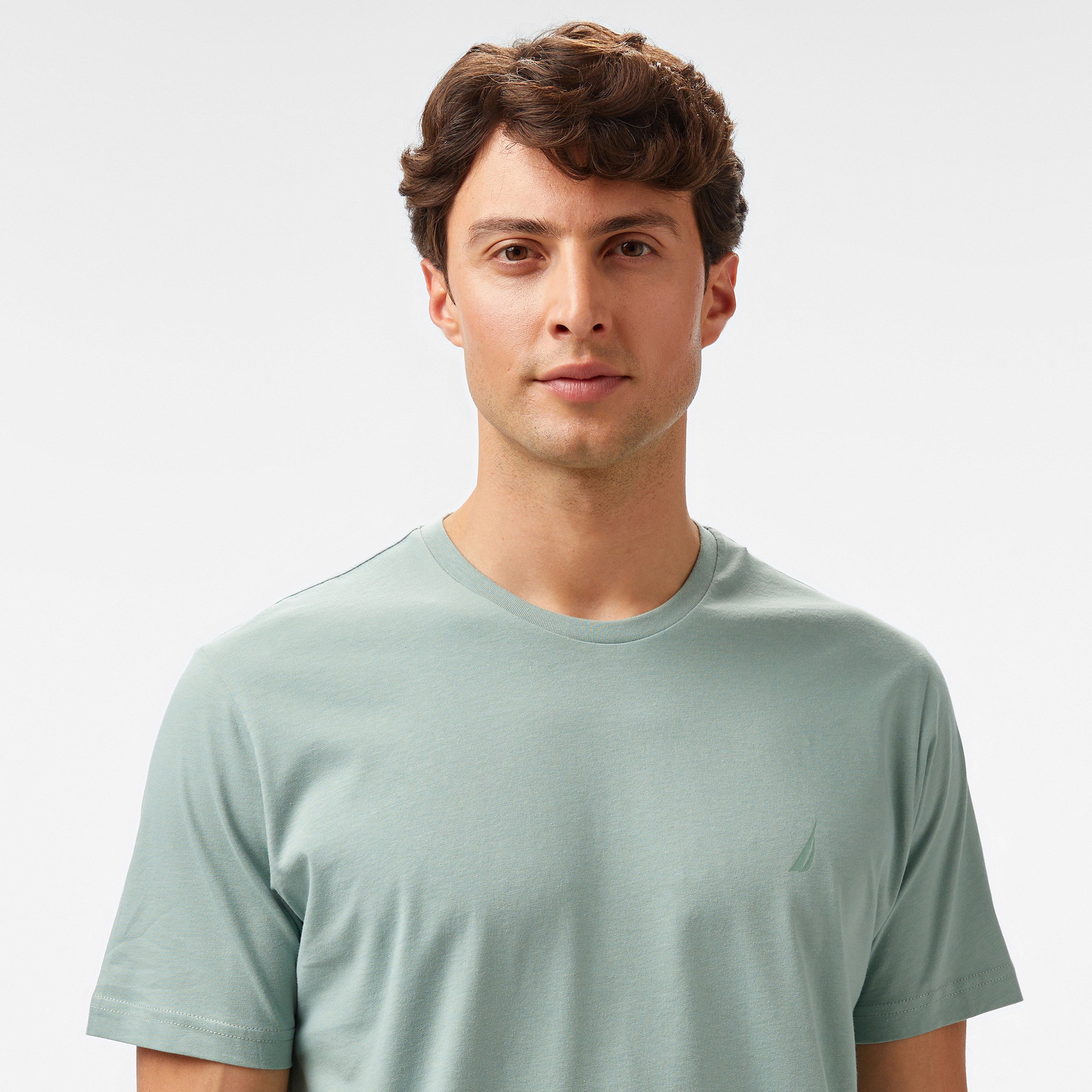 Nautica Erkek Yeşil Regular Fit T-Shirt