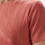 Nautica Erkek Kahverengi Regular Fit Baskılı T-Shirt