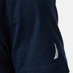 Nautica Erkek Lacivert Regular Fit Baskılı T-Shirt
