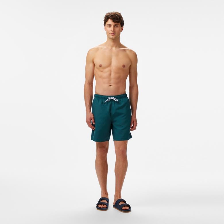 Nautica Erkek Yeşil Regular Fit Deniz Şortu