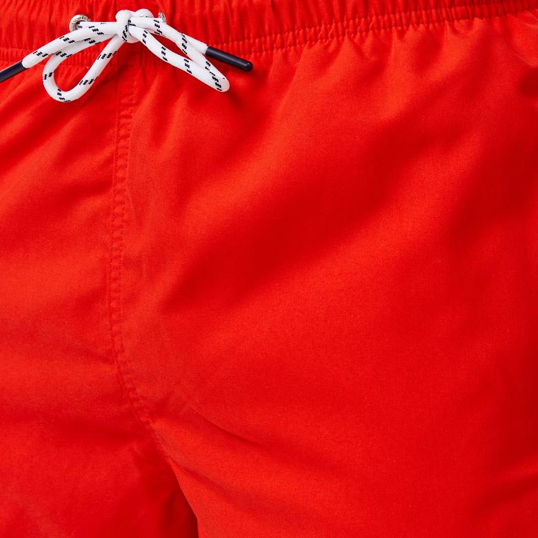 Nautica Erkek Kırmızı Regular Fit Deniz Şortu