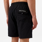 Nautica Erkek Siyah Regular Fit Deniz Şortu