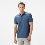 Nautica Erkek Mavi Slim Fit Polo Yaka T-Shirt