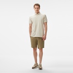 Nautica Erkek Bej Classic Fit Polo Yaka T-Shirt