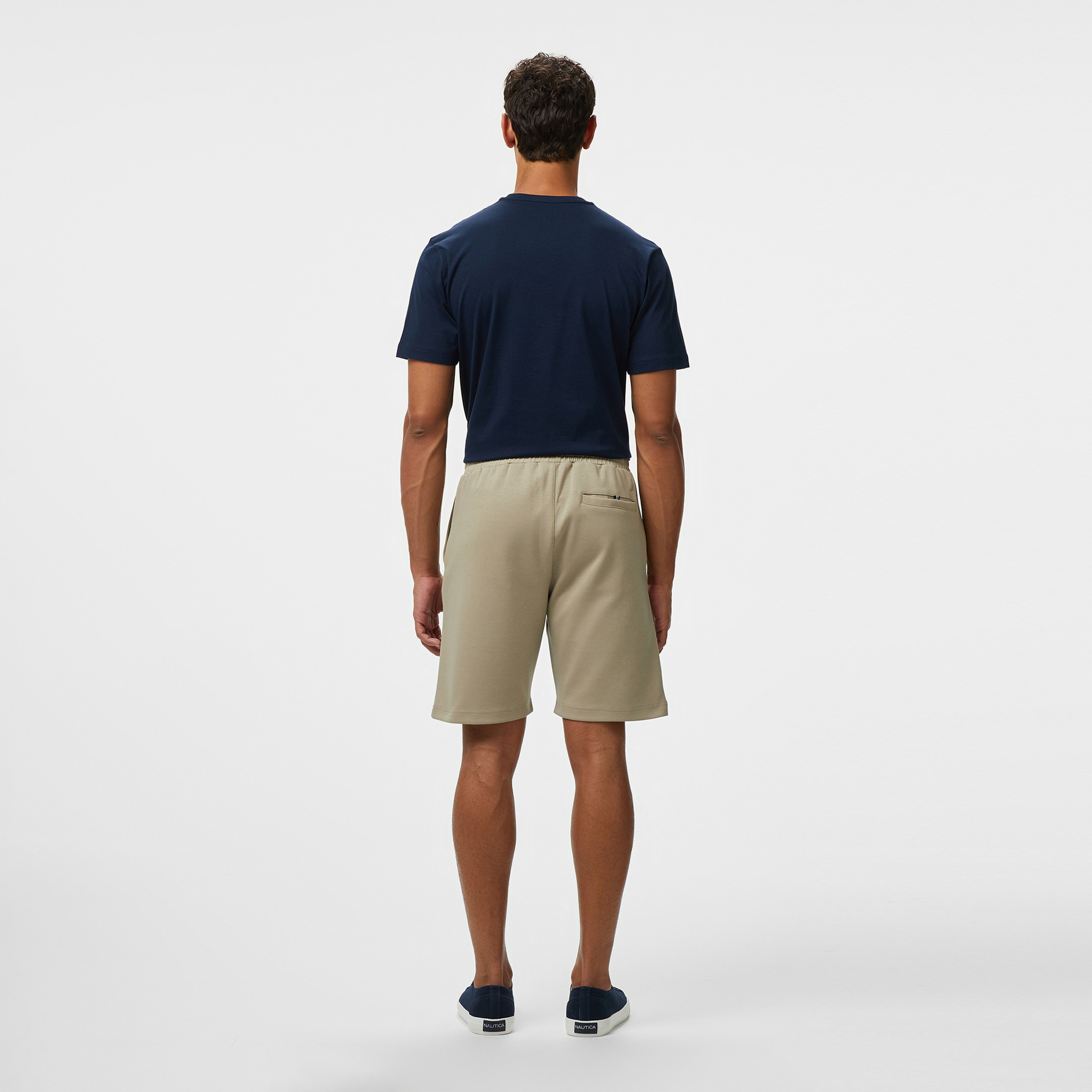 Nautica Erkek Bej Regular Fit Şort