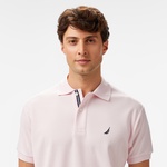 Nautica Erkek Pembe Classic Fit Polo Yaka T-Shirt