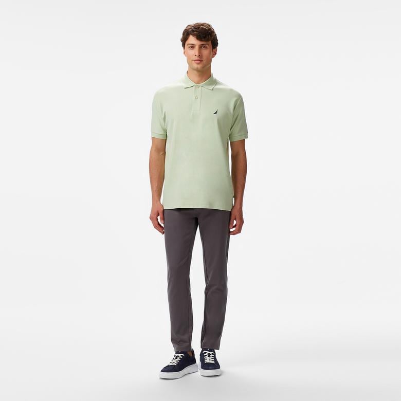 Nautica Erkek Yeşil Classic Fit Polo Yaka T-Shirt