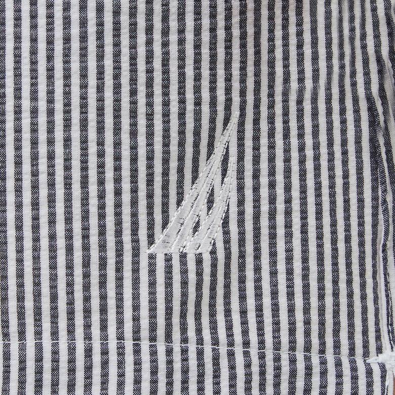 Nautica Erkek Lacivert Çizgili Deniz Şortu