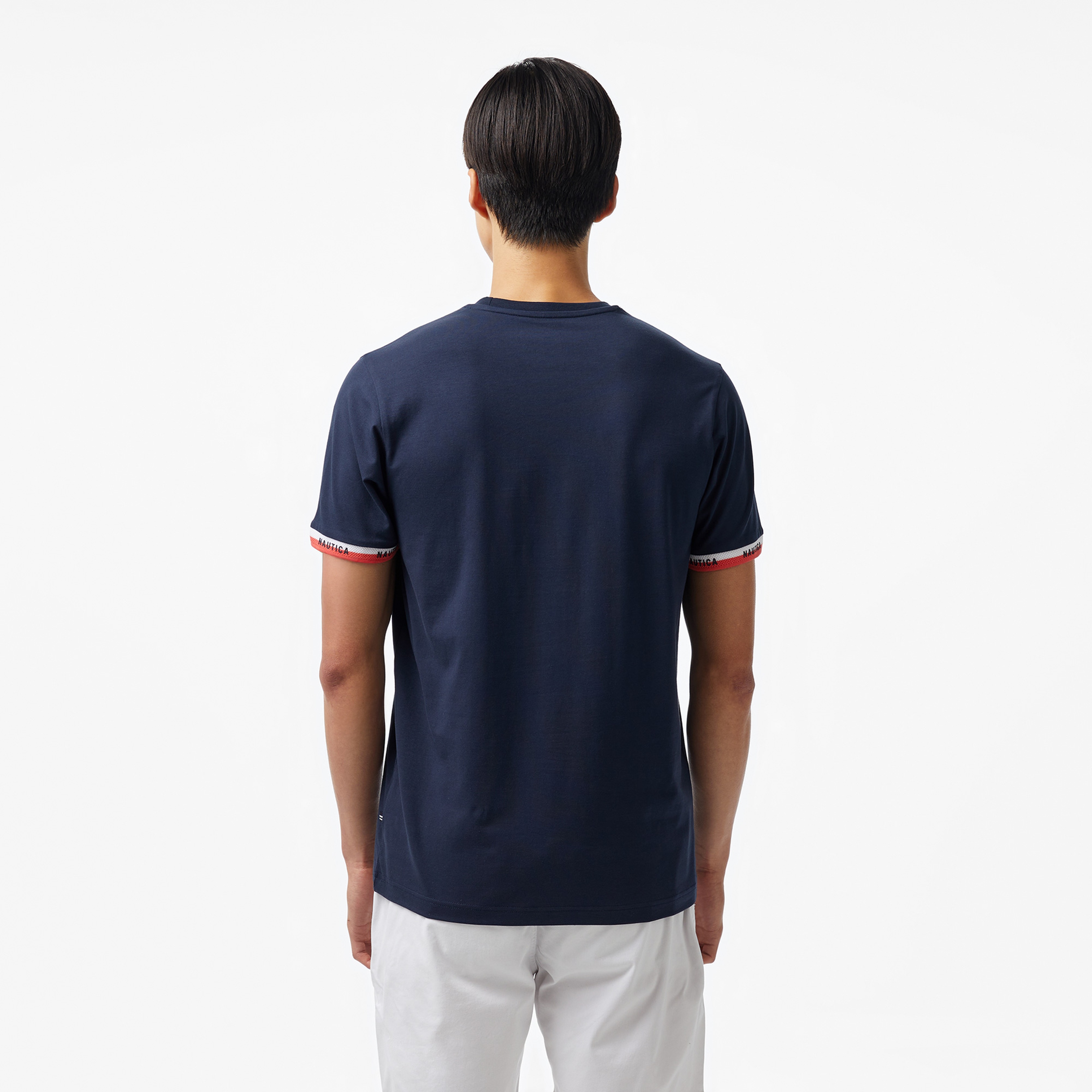 Nautica Erkek Lacivert Regular Fit T-Shirt
