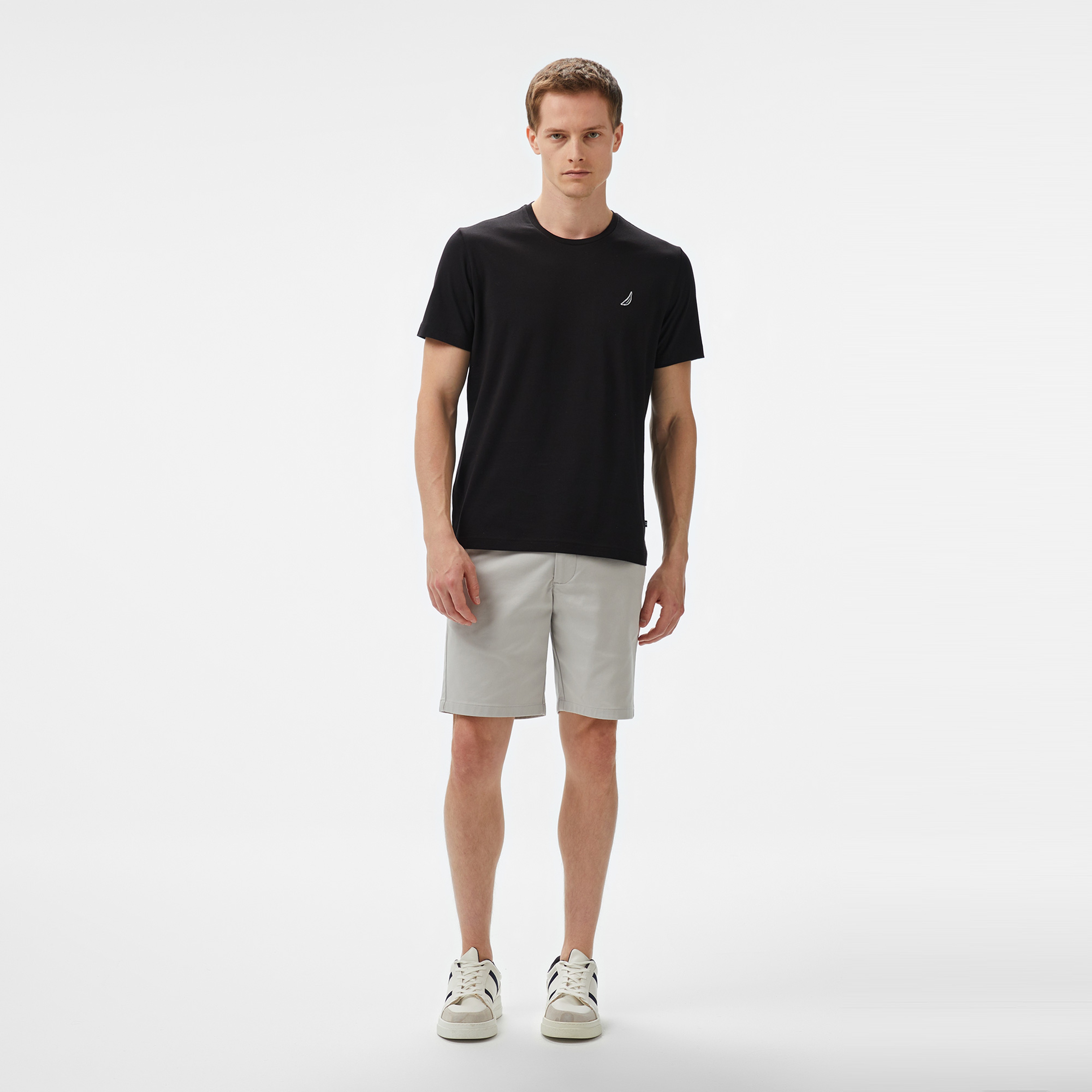 Nautica Erkek Siyah Regular Fit T-Shirt