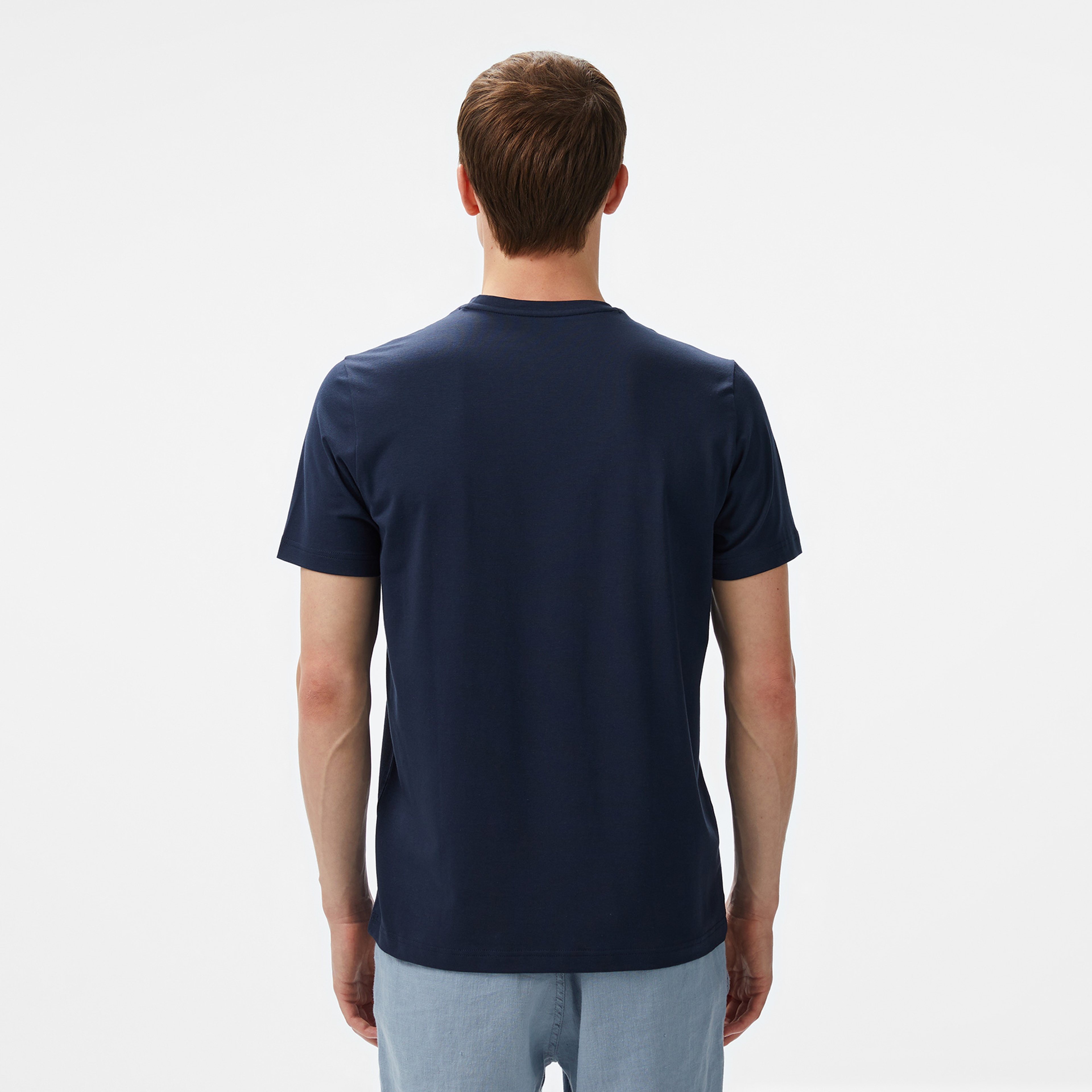 Nautica Erkek Lacivert Regular Fit T-Shirt