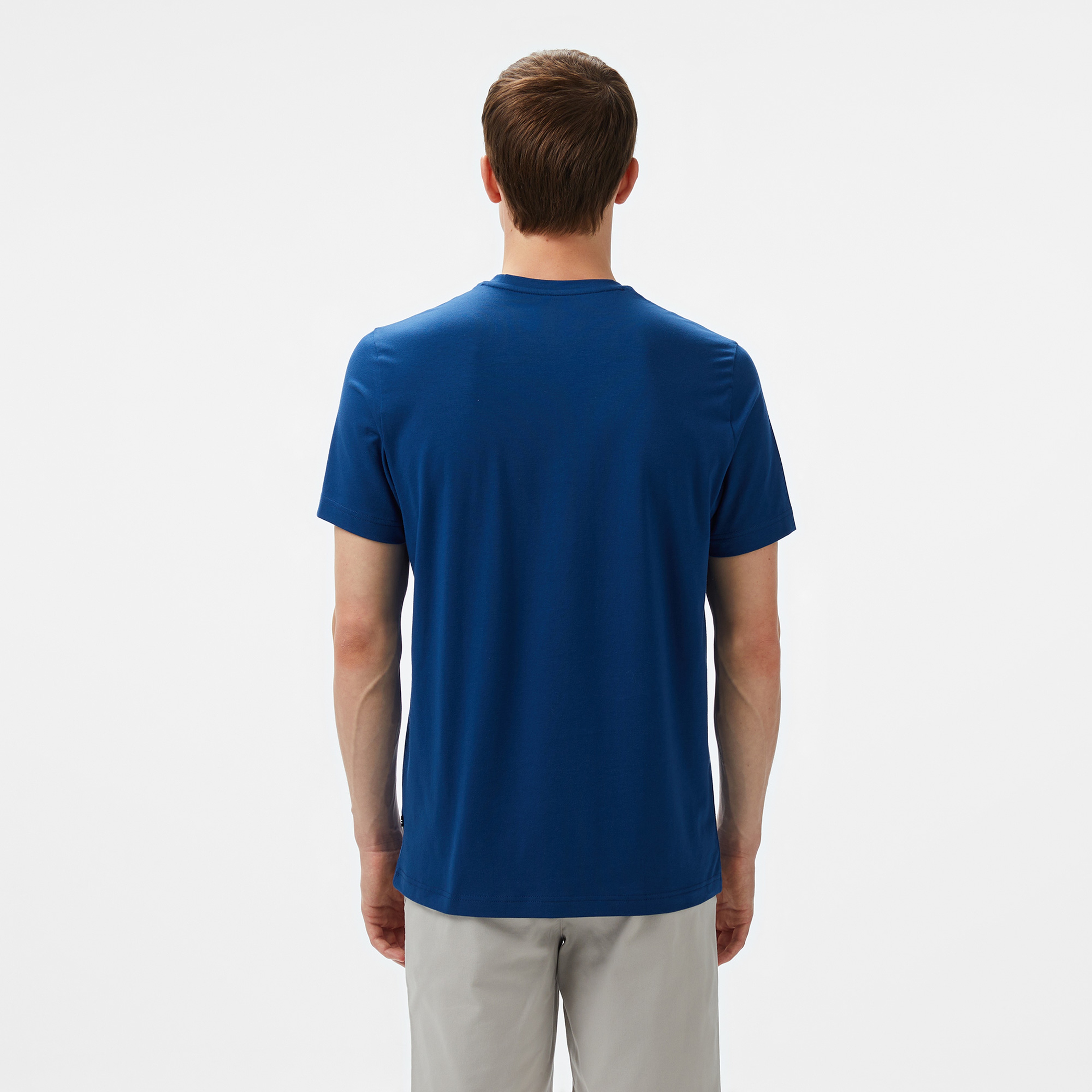 Nautica Erkek Mavi Regular Fit T-shirt