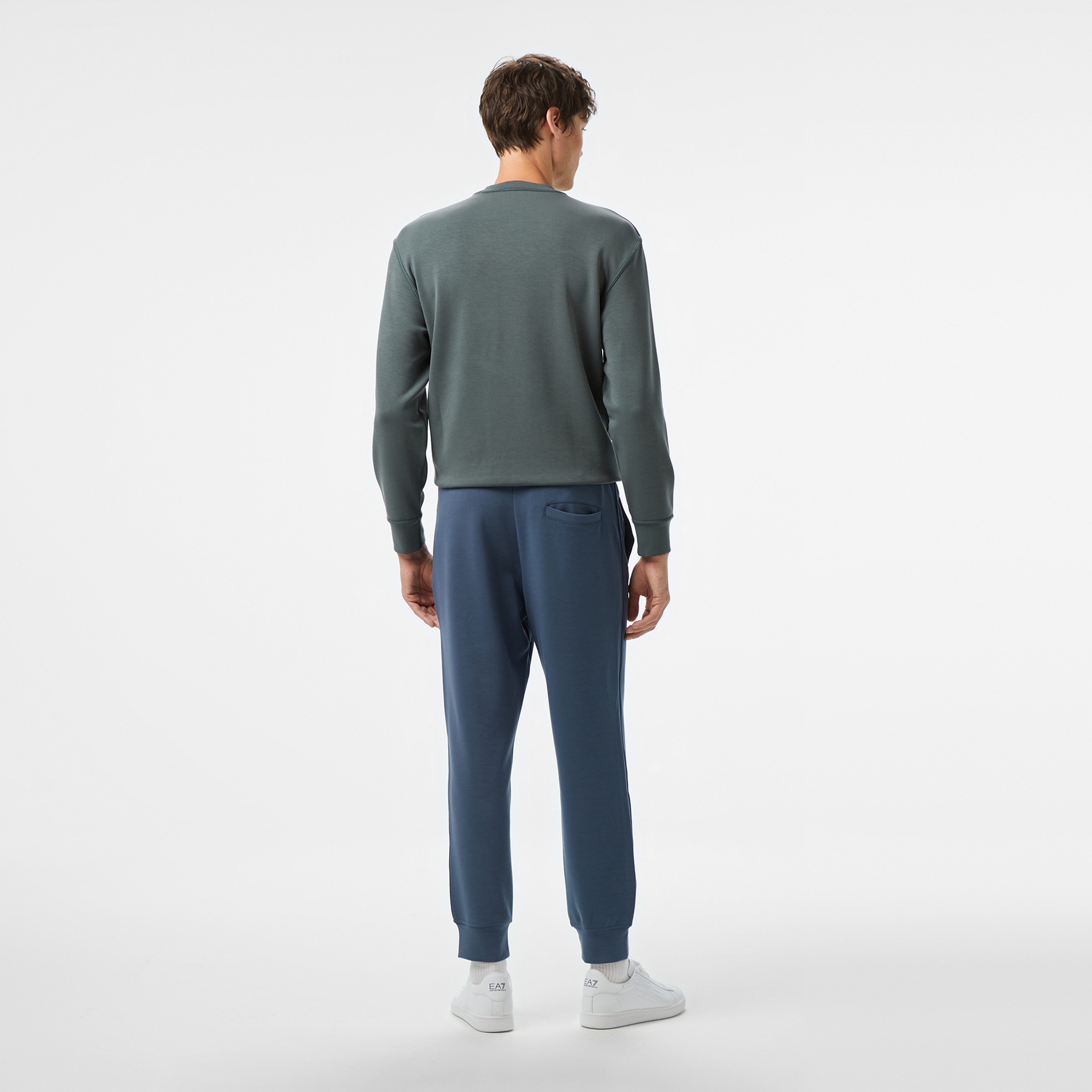 Armani Exchange Erkek Mavi Eşofman Altı