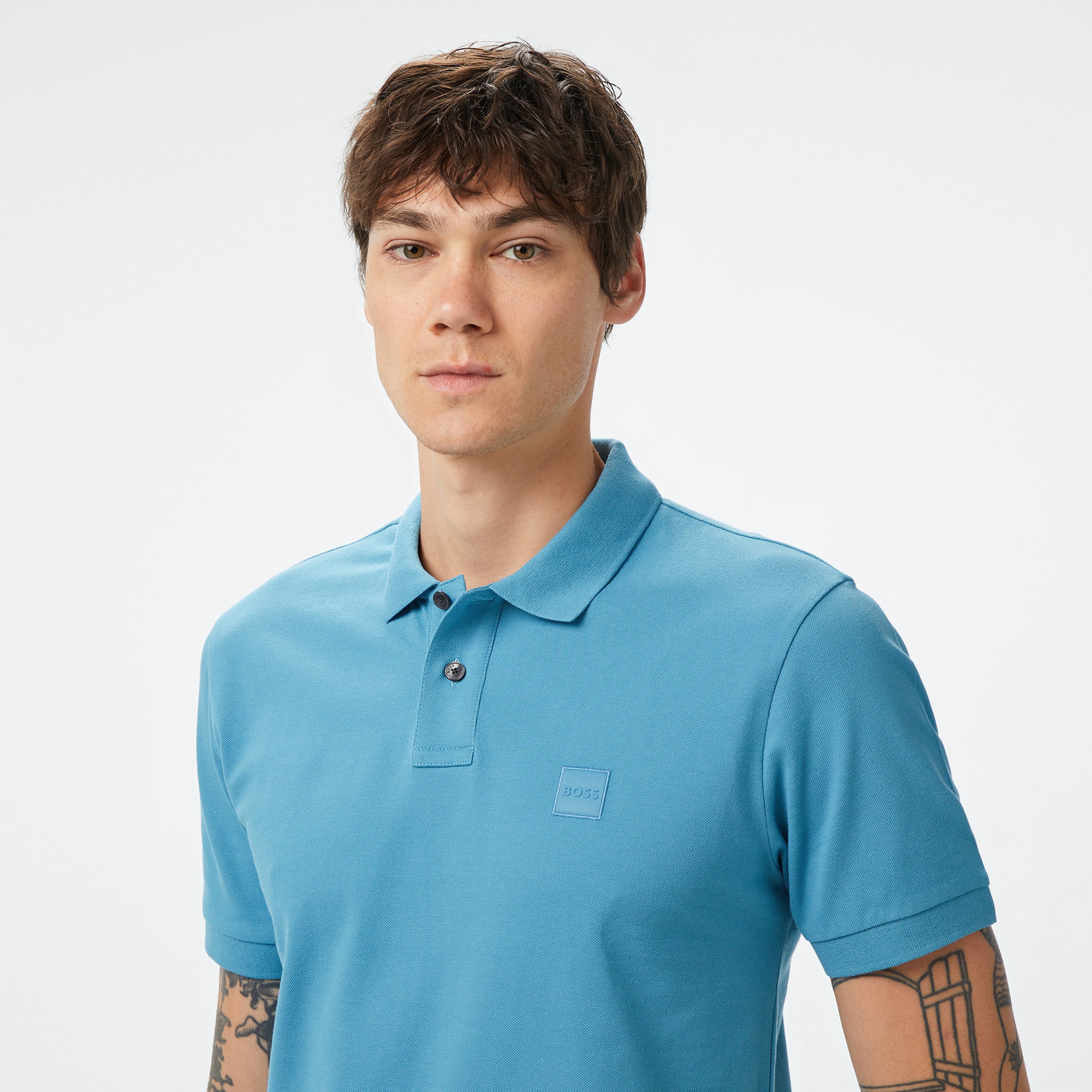 Boss Erkek Mavi Polo