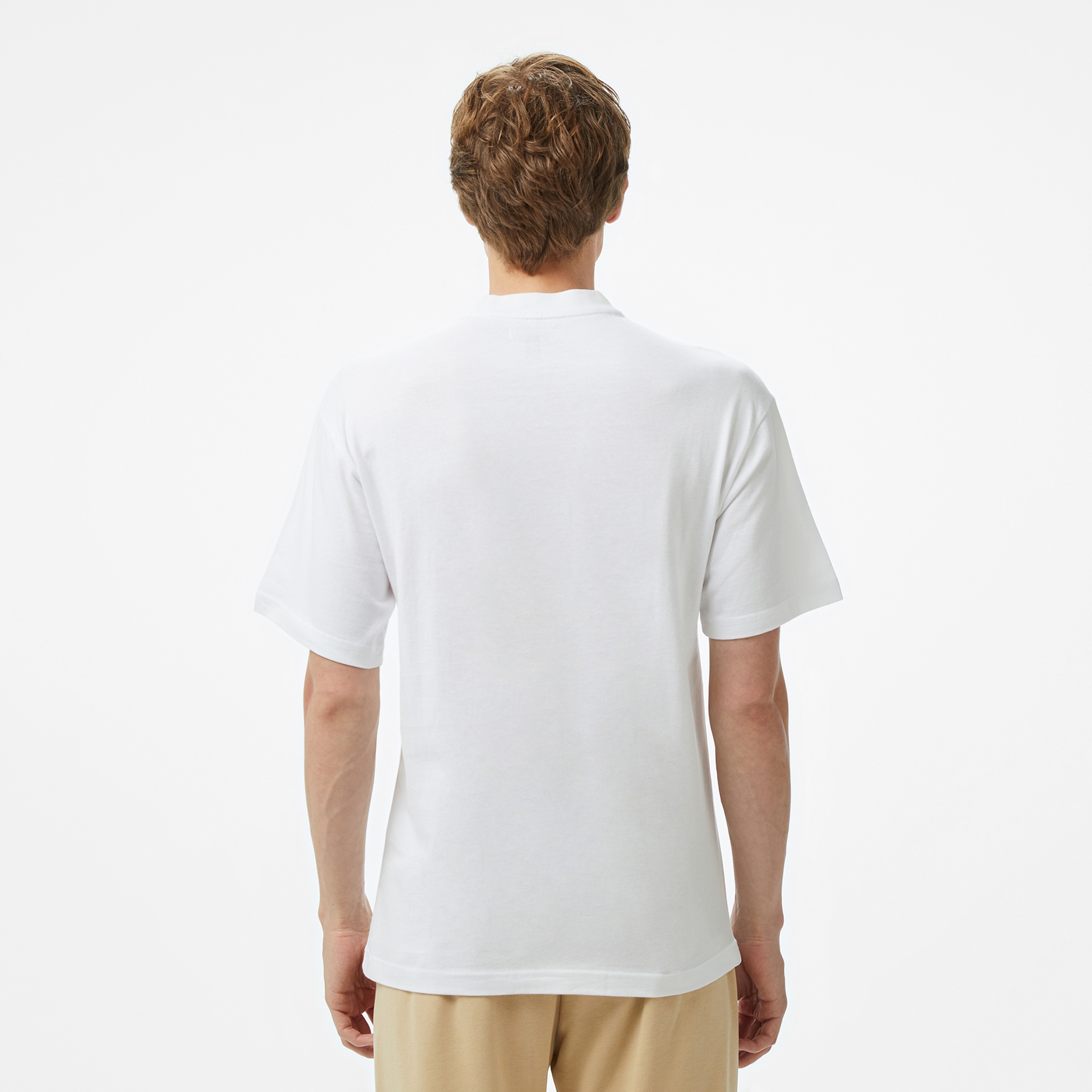 Market x HOSS Doner Erkek Beyaz T-Shirt