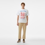 Market x HOSS Doner Erkek Beyaz T-Shirt