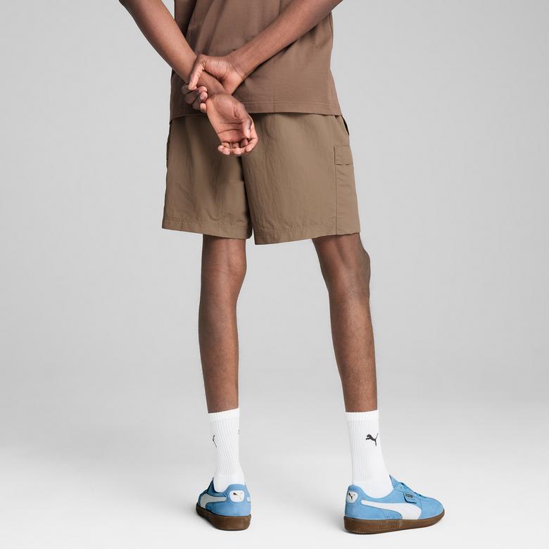 Puma Wardrobe Ess Cargo Unisex Kahverengi Şort
