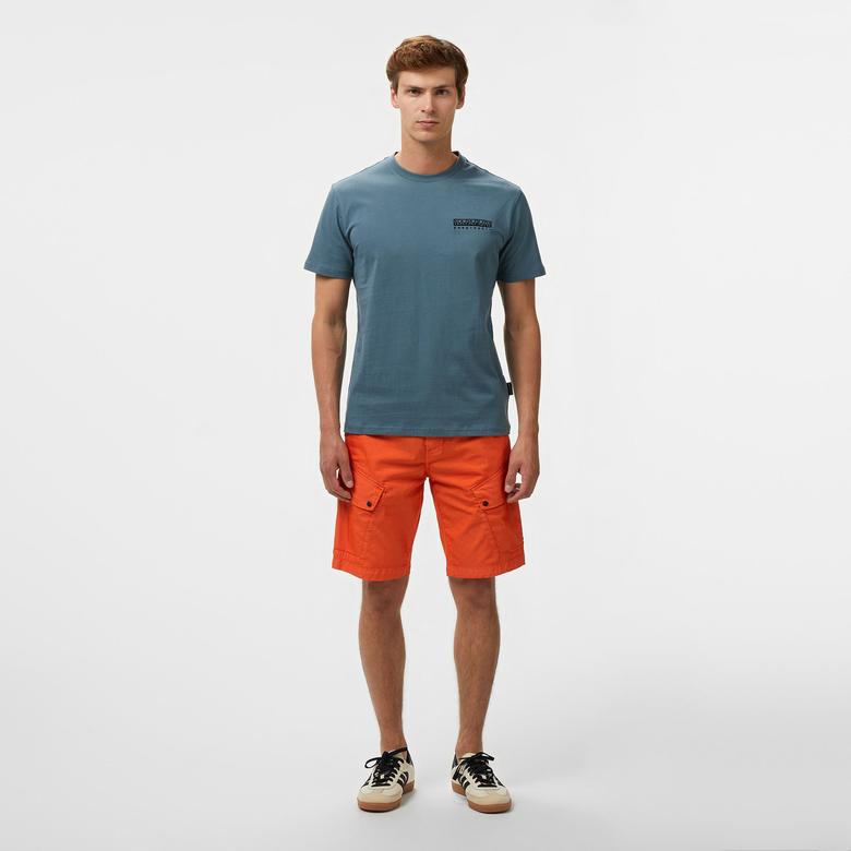 Napapijri  N-Senio Erkek Turuncu Bermuda Şort