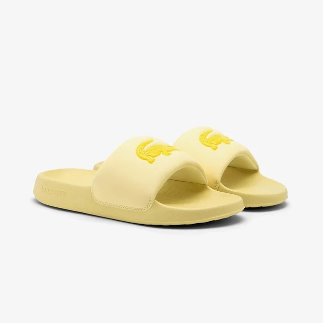 Lacoste Sarı Lacoste Serve Slide Kadın Terlik