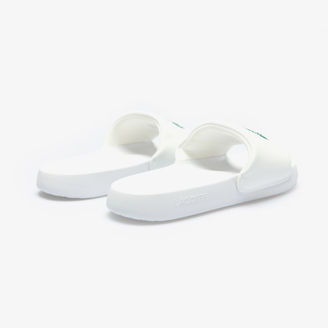 Lacoste Beyaz Lacoste Serve Slide Erkek Terlik