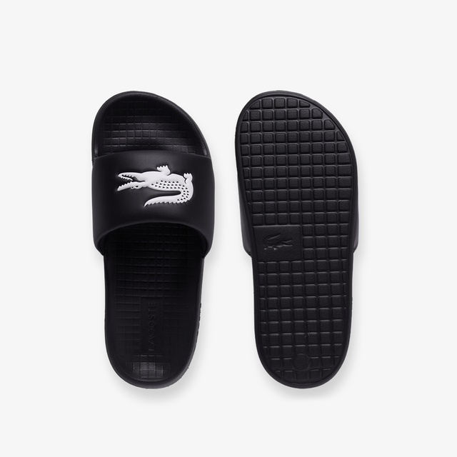 Lacoste Siyah Lacoste Serve Slide Kadın Terlik