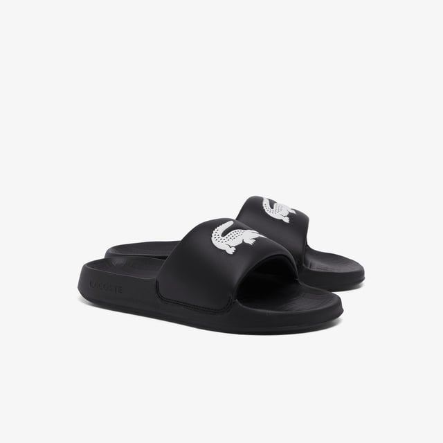 Lacoste Siyah Lacoste Serve Slide Kadın Terlik