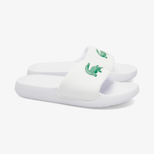 Lacoste Beyaz Lacoste Serve Slide Kadın Terlik