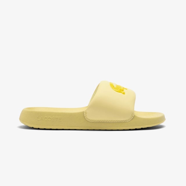 Lacoste Sarı Lacoste Serve Slide Kadın Terlik