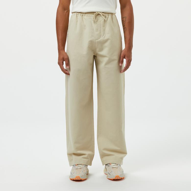 Erkek Relaxed Fit Bej Pantolon