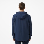 Erkek Regular Fit Kapüşonlu Lacivert Ceket