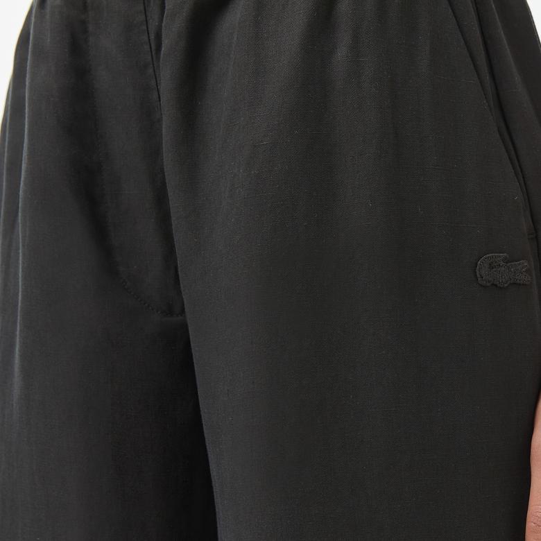 Kadın Relaxed Fit Siyah Pantolon